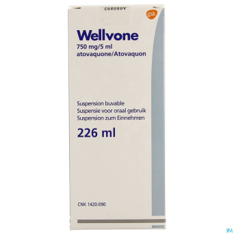 Wellvone susp fl 226 ml 150mg/ml