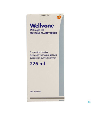 Wellvone susp fl 226 ml 150mg/ml
