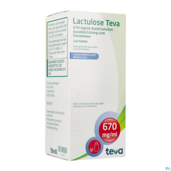 Lactulose teva sol per os 500 ml