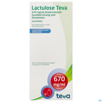 Lactulose teva sol per os 500 ml