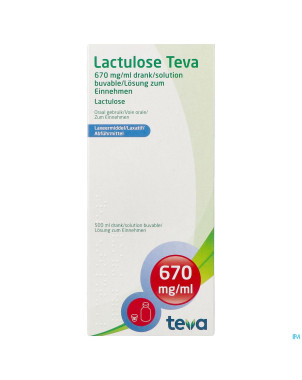 Lactulose teva sol per os 500 ml