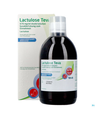 Lactulose teva sol per os 500 ml