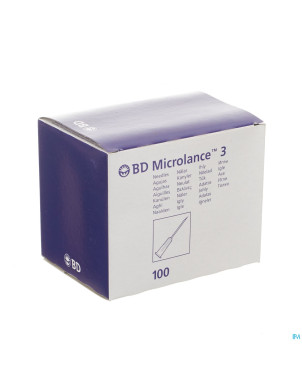 Bd microlance 3 aig.21g 1 rb 0,8x25mm vert    1