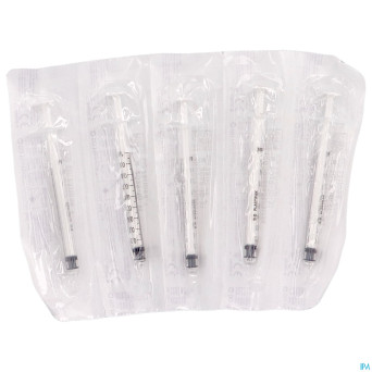 Bd plastipak seringue luer tuberc. 1ml   10 303172