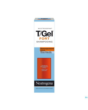 Neutrogena t gel fort sh a/pelliculaire    250ml