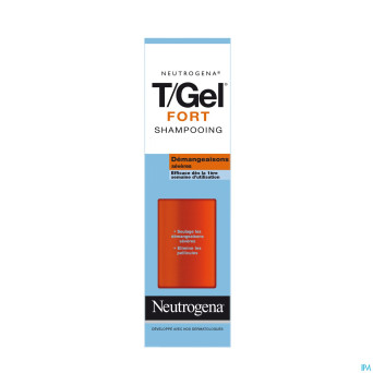 Neutrogena t gel fort sh a/pelliculaire    250ml