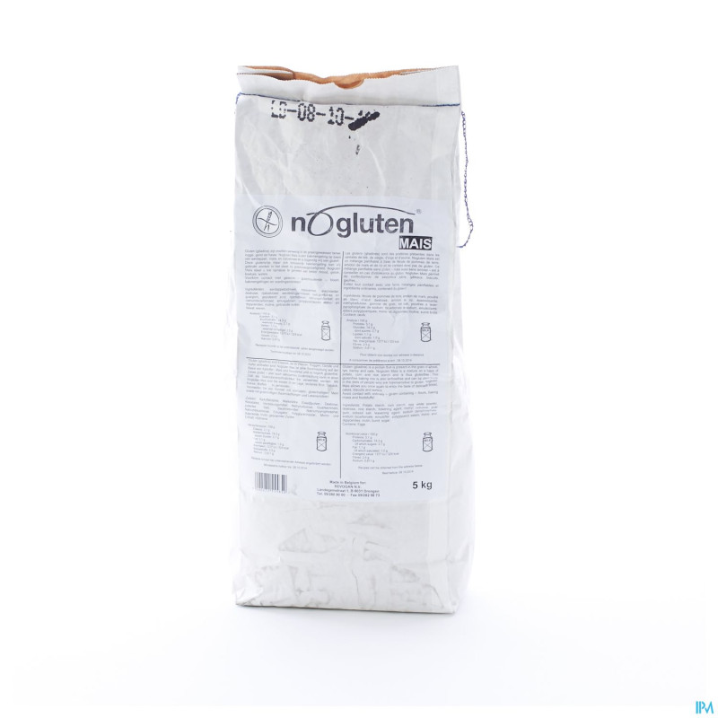 Nogluten broodmix mais    5kg 5585