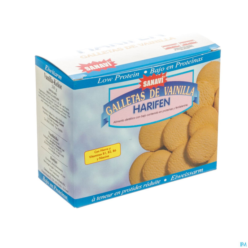 Sanavi harifen galette s/glut. vanille   200g 4637