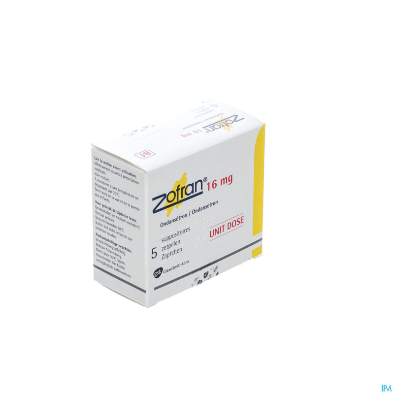 Zofran supp 5 x 16 mg