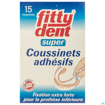 Fittydent coussins superadhesive 15