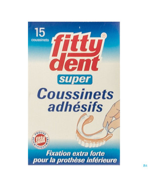 Fittydent coussins superadhesive 15