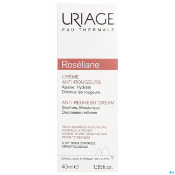 Uriage roseliane creme anti rougeurs    tube  40ml
