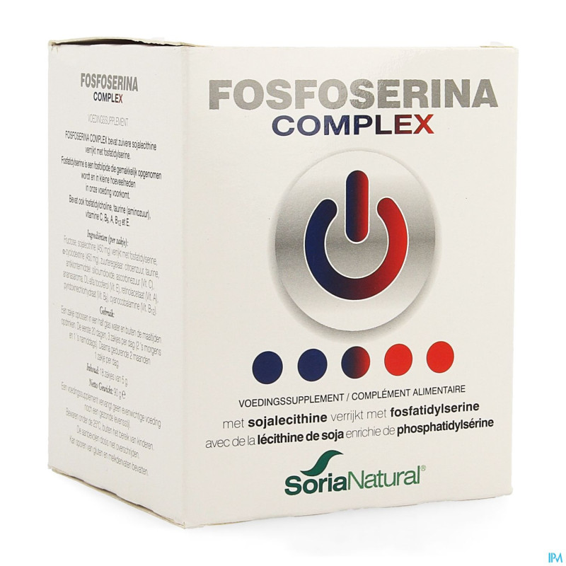 Soria fosfoserine complex    sachet 18x5g