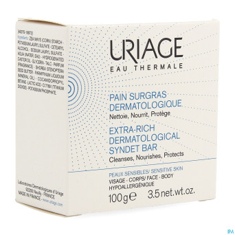 Uriage thermale pain surgras    100g
