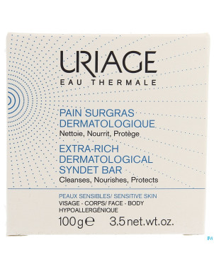 Uriage thermale pain surgras    100g
