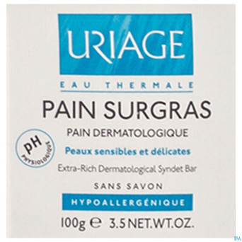 Uriage thermale pain surgras    100g