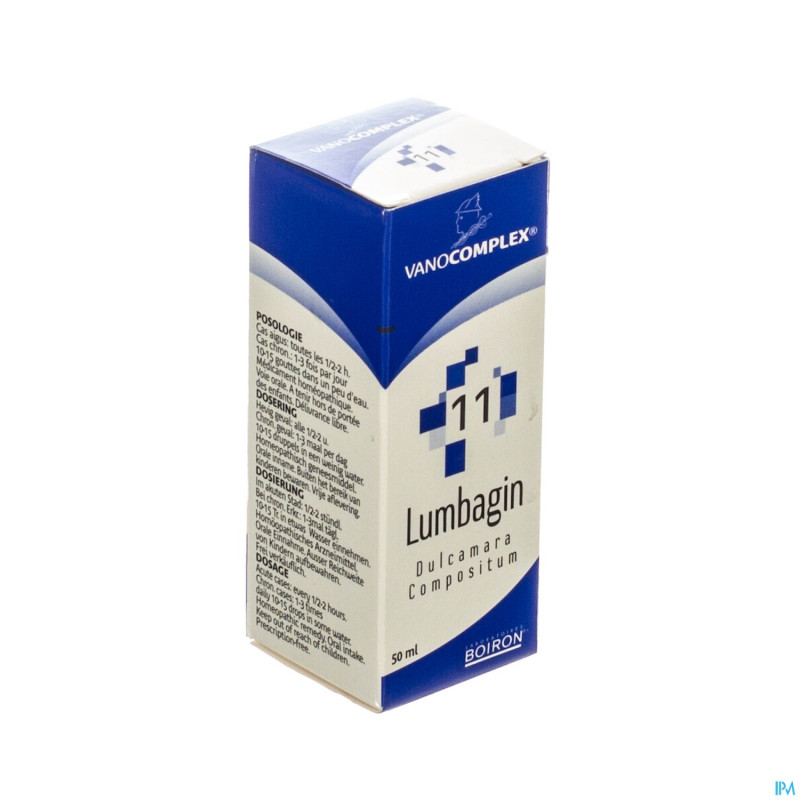 Vanocomplex n11 lumbagin    gutt 50ml unda