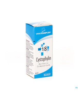 Vanocomplex n18 cystophylin  gutt 50ml unda