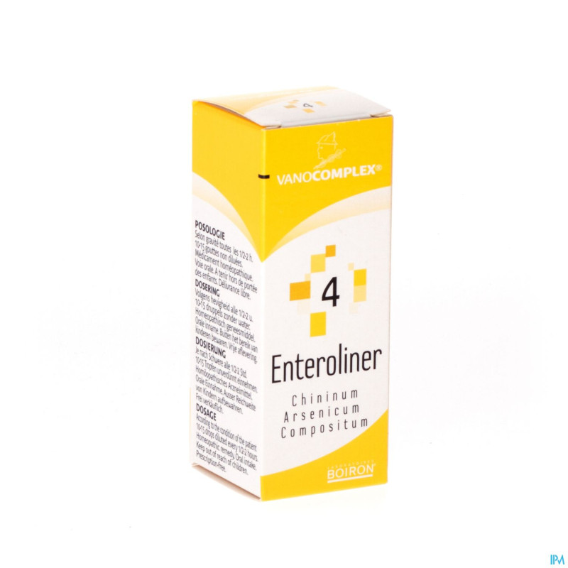 Vanocomplex n 4 enteroliner  gutt 50ml unda