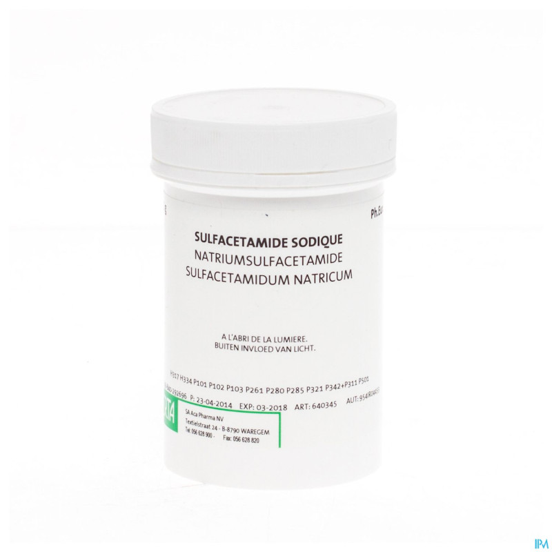 Na sulfacetamide pdr    25g certa