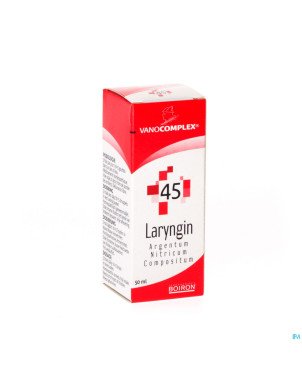 Vanocomplex n45 laryngin    gutt 50ml unda