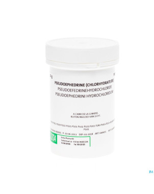 Pseudoephedrine hcl pdr    10g certa