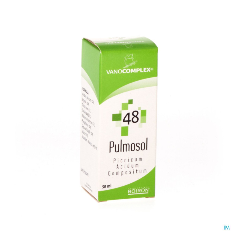 Vanocomplex n48 pulmosol    gutt 50ml unda