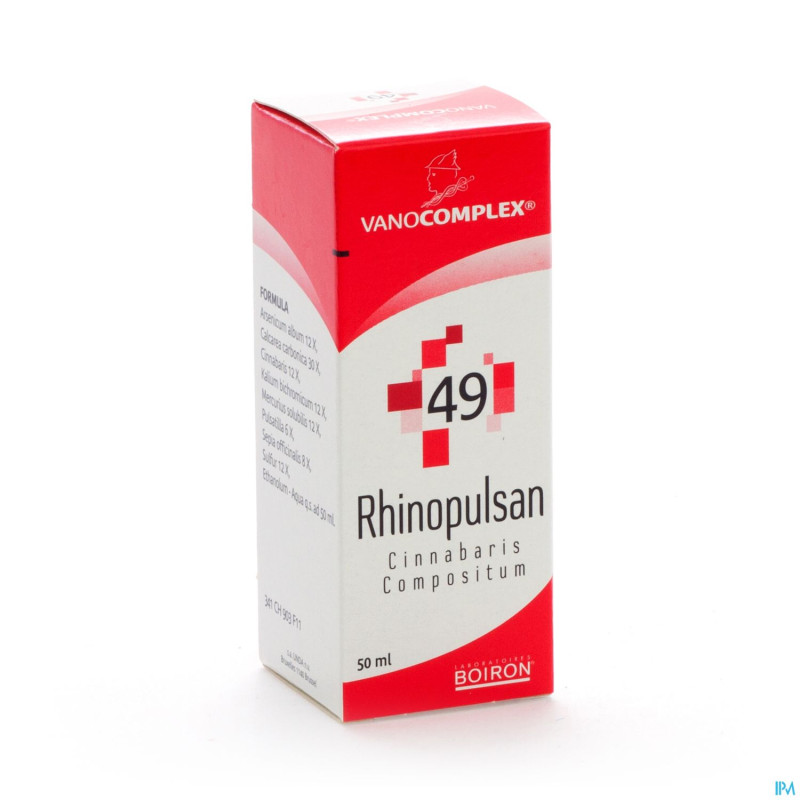 Vanocomplex n49 rhinopulsan  gutt 50ml unda
