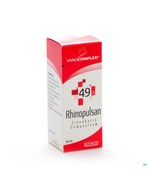 Vanocomplex n49 rhinopulsan  gutt 50ml unda