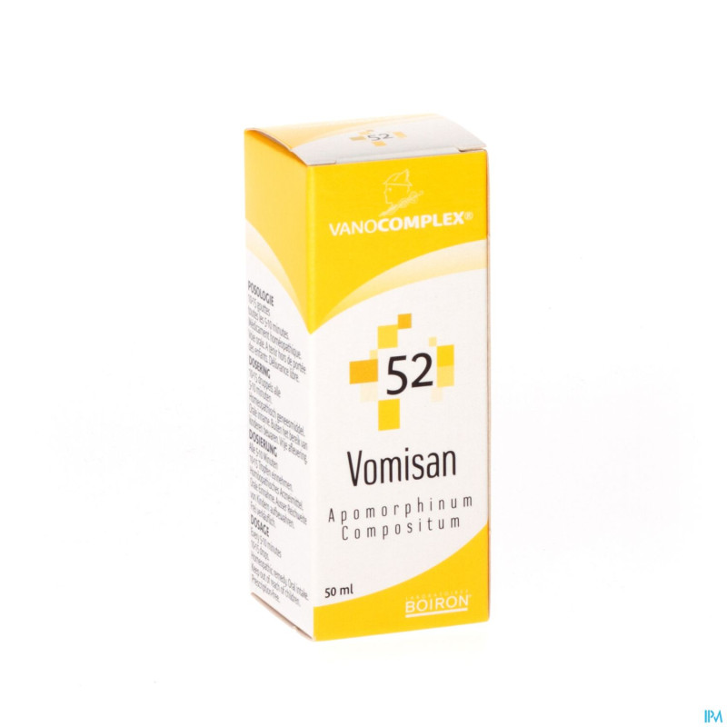 Vanocomplex n52 vomisan    gutt 50ml unda