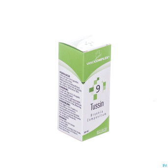 Vanocomplex n 9 tussin    gutt 50ml unda