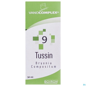 Vanocomplex n 9 tussin    gutt 50ml unda
