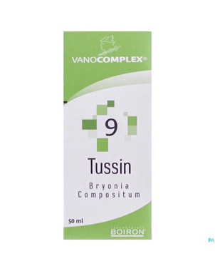 Vanocomplex n 9 tussin    gutt 50ml unda