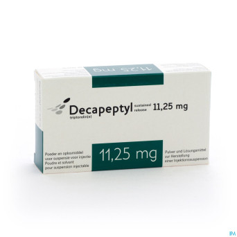 Decapeptyl sr 11,25mg fl lyo im sol