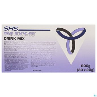 Phlexy 10 drink mix cassis-pomme 30x20g