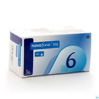 Novofine aig ster  6mm/31g 100 pc