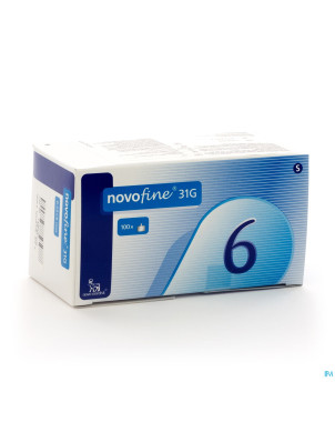 Novofine aig ster  6mm/31g 100 pc