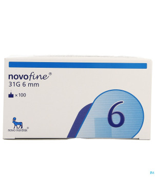 Novofine aig ster  6mm/31g 100 pc