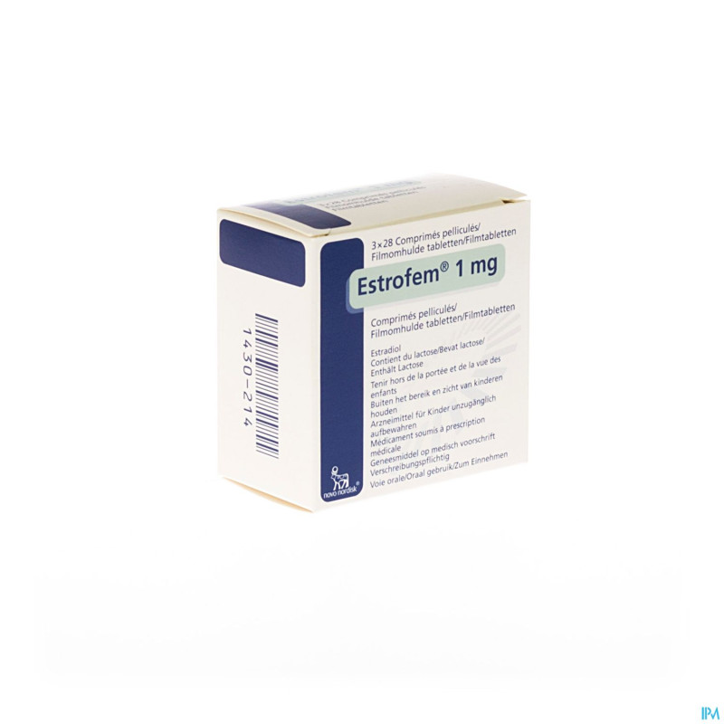 Estrofem 1 mg 3 x 28 comp