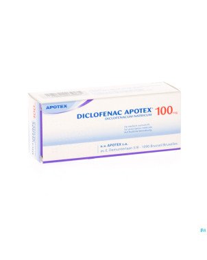 Diclofenac apotex 100 comp ret 30 x 100 mg