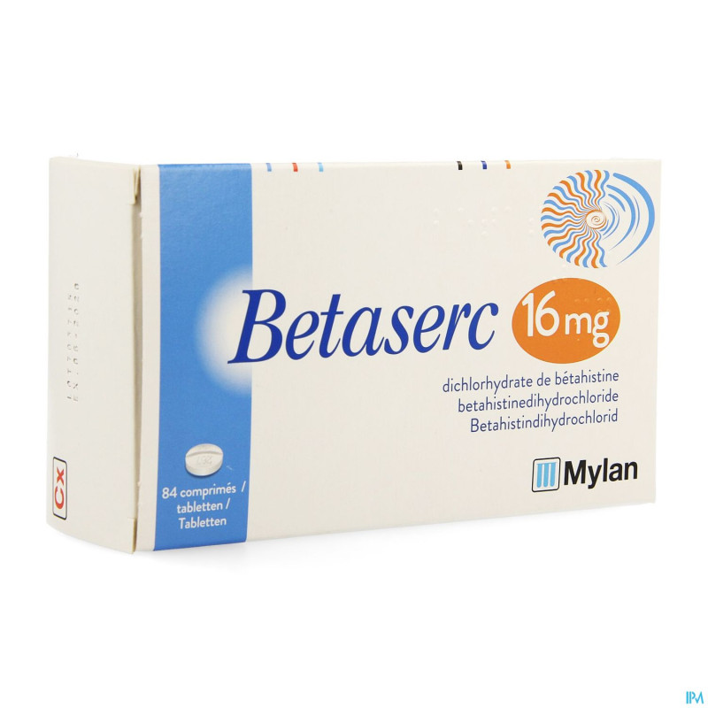 Betaserc comp  84 x 16 mg