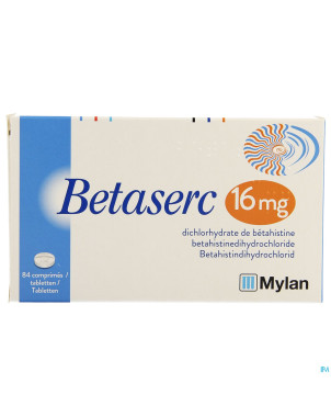 Betaserc comp  84 x 16 mg