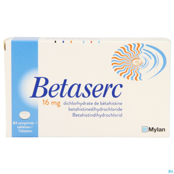 Betaserc comp  84 x 16 mg
