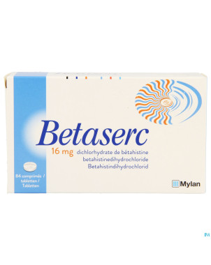 Betaserc comp  84 x 16 mg