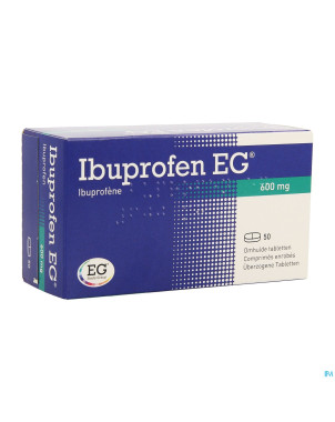 Ibuprofen eg 600 mg comp pell  50 x 600 mg