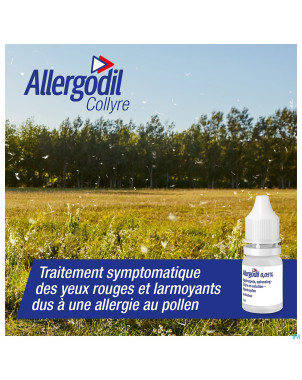 Allergodil collyre fl 6 ml