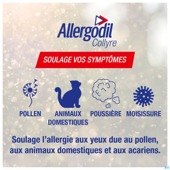 Allergodil collyre fl 6 ml