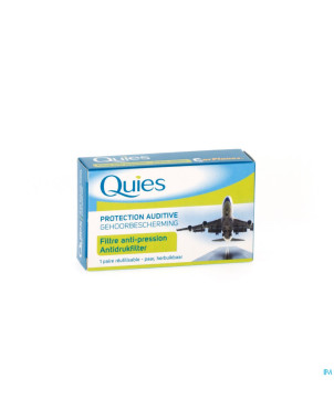 Quies protection auditive avion adulte 1 paire