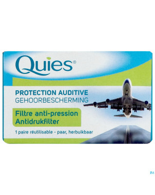 Quies protection auditive avion adulte 1 paire