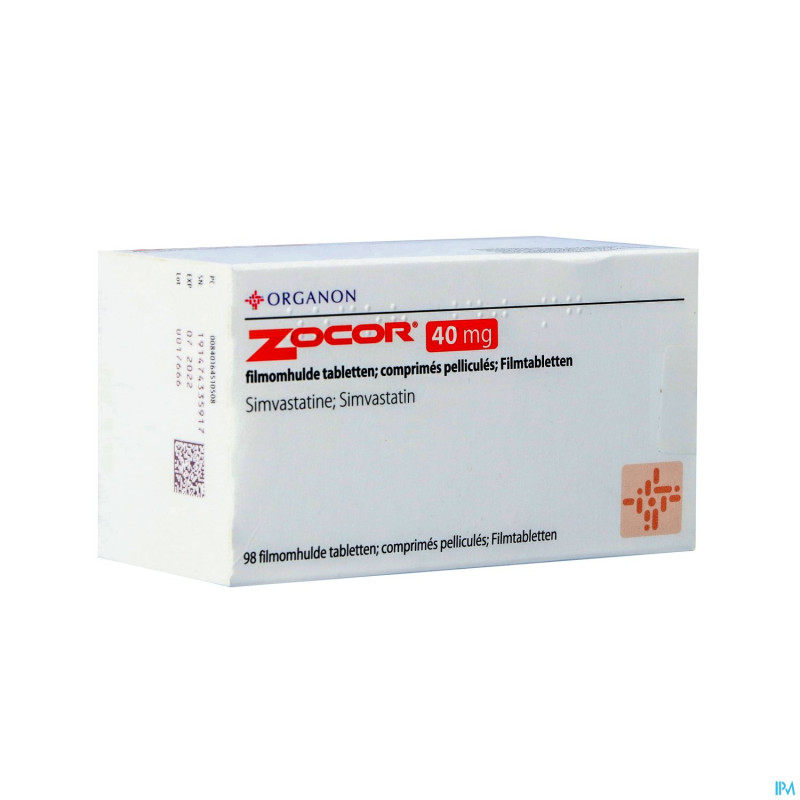 Zocor tabl  98 x 40 mg